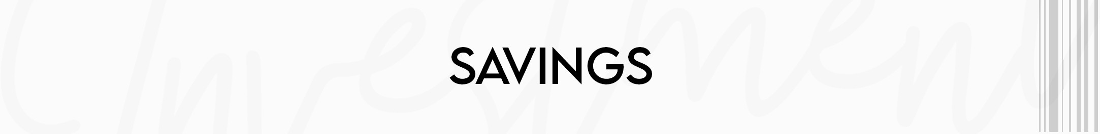 Savings